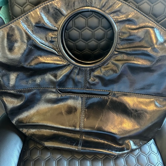 HOBO Black Leather Hobo Bag - Picture 1 of 3